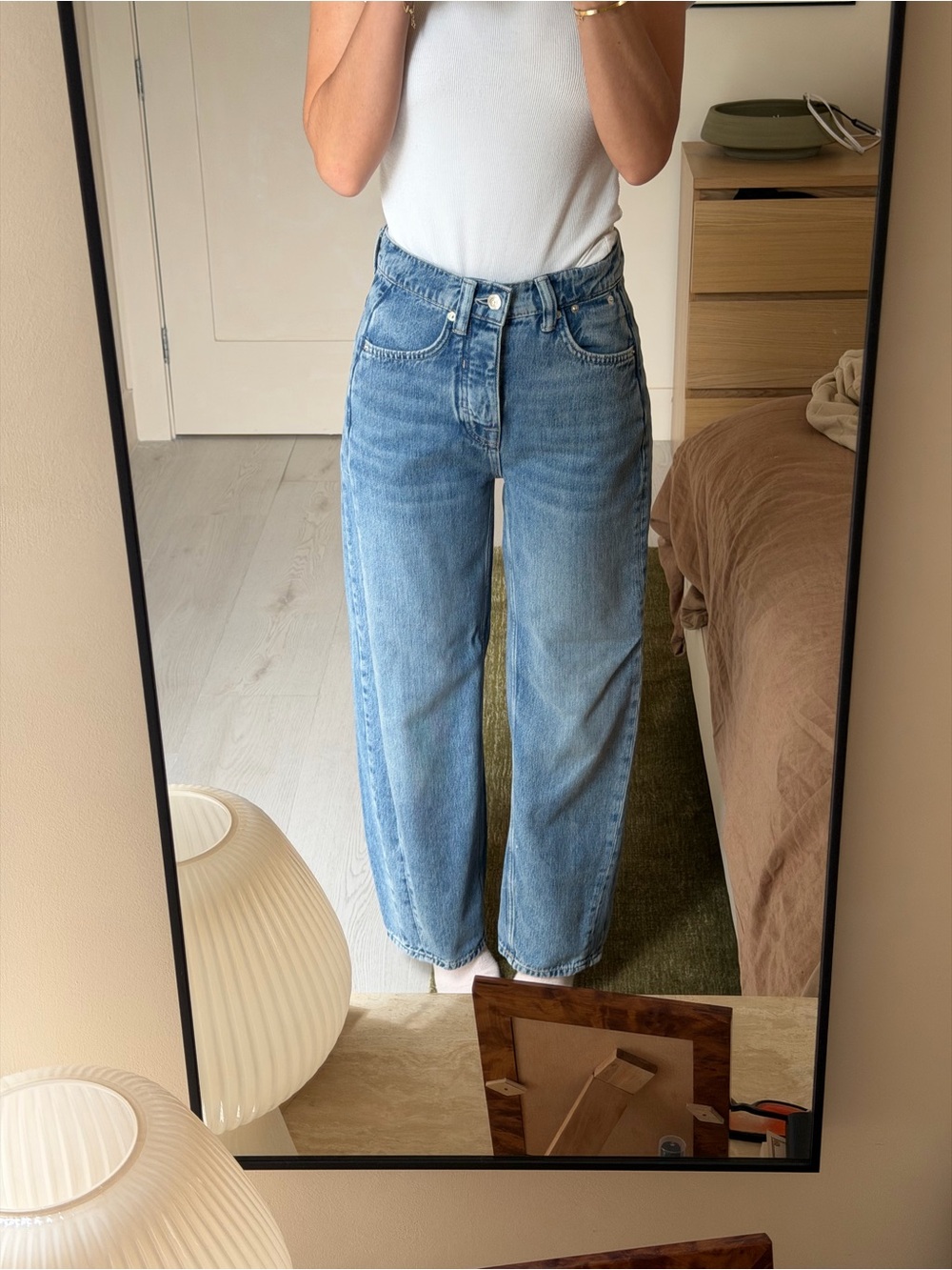 x We The Free Truro Baggy Puddle Jean in Water Stoned Blue